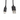 Lanberg CA-USBO-10CC-0010-BK. Cabo de dados e carregamento USB-C para USB-A. Comprimento 1m. Condutores 100% Cobre (CU). Conectores banhados a ouro. - CA-USBO-10CC-0010-BK