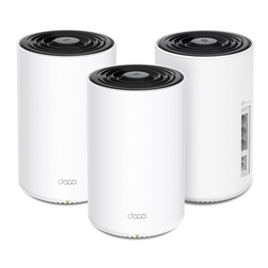 TP-Link Deco PX10 (Pack 3). Sistema Mesh Híbrido (Wi-Fi 6 + Powerline). A tecnologia Powerline transporta sinal pela rede elétrica, atravessando paredes e pisos. Velocidade AX1500. 3 Portas Gigabit. - DECO PX10(3-PACK)