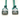 Cabo de rede Cat6A "slim" de 2m (verde) da Digitus. Com blindagem F/FTP e design fino e flexível, é ideal para data centers e espaços confinados. - DK-1632-A-020S-G - Image 2