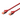Cabo de rede (patch cord) CAT 6 Digitus DK-1644-0025-R. Cabo S/FTP (PIMF) de 0.25m (vermelho), 100% cobre (Cu), LSZH e pronto para PoE+. - DK-1644-0025/R