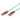 Patch cord de fibra ótica Duplex de 2m da Digitus. Conecte equipamentos com portas ST. Fibra Multi-Modo OM3 (50/125µm), ideal para 10Gbps. - DK-2511-02/3