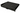 Prateleira extensível 2U para armários com profundidade a partir de 450 mm, 88x483x352 mm, até 30 kg, preta (RAL 9005) - DN-19-TRAY-2-450-SW