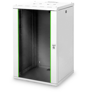 Digitus Armário de Parede 20U 19", 600x560 mm, Rack para montagem na parede, 20U, 100 kg, Cinzento. - DN-1920U-6/6