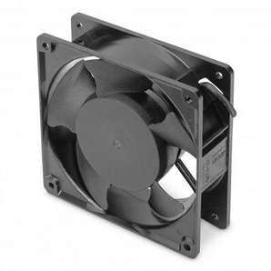 Ventoinha axial 120x120x38mm (DN-19 FAN) da Digitus. 230VAC, rolamento de esferas (50.000h), corpo em alumínio. Fluxo até 195 m³/h. Ideal para reposição em racks. - DN-19FAN