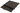 1U lockable drawer with handle 44x481x400 mm, color black (RAL 9005) - DN-19KEY-1U-SW