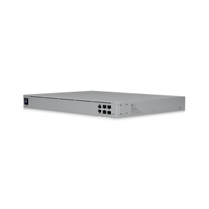 O gateway de topo da Ubiquiti para redes de grande escala. O Enterprise Gateway (EFG) oferece routing de 12.5Gbps com IDS/IPS e fontes de alimentação hot-swap. - EFG