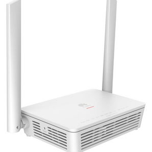 Terminal de rede ótica (ONT) da Huawei com Wi-Fi 6. O OptiXstar EG8145X6-10 oferece velocidades AX3000, 4 portas GE, 1 porta de voz (POTS) e USB. - EG8145X6-10