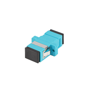 Acoplador (adaptador) de fibra ótica SC Simplex (UPC) da Lanberg. Para fibra Multimodo OM3, com manga de cerâmica de alta precisão e baixa perda de 0.15 dB. - FA-SCUP-MS31-0001-TQ