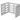 Lanberg FB01-5408-10S. Suporte rack de parede 19" com 8U. Design dobrável para transporte fácil. Profundidade 400mm. Cor Cinza (RAL 7035). Montagem rápida. - FB01-5408-10S
