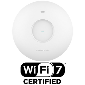 Ponto de Acesso Wi-Fi 7 tri-band da Grandstream. O GWN7672 oferece débito de 11 Gbps, 2 portas 2.5GbE e gestão flexível (local, cloud ou on-premise). - GWN7672