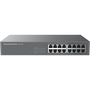 Switch não gerenciável c/ 16 portas Gigabit e 8 portas PoE - GWN7702P