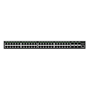 Switch Layer 2+, 48 portas de rede Gigabit PoE e 6 portas SFP+ Gigabit - GWN7806P