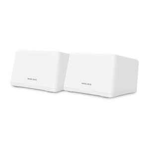 Sistema Mesh Wi-Fi 7 BE9300 Mercusys Halo H47BE (Pack de 2). Velocidade 9.3 Gbps. 3x Portas 2.5G por unidade. Cobertura 550m². MLO, 320 MHz e 4K-QAM. - HALO H47BE(2-PACK)
