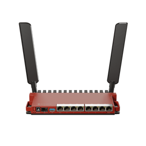 Router com 8 Gigabit Ethernet Switch, 1 SFP 2.5Gbps, PoE in, PoE out, WiFi6 2.4GHz 2x2.
Com CPU poderoso, capaz de correr containers, é um equipamento ideal para pequenas organizações. - L009UIGS-2HAXD-IN