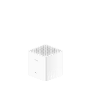Cudy M3000S (1-Pack): mesh WiFi 6 AX3000 dual-band, até 2402 Mbps, 2 portas Gigabit, VPN integrada e backhaul multibanda. Ideal para fibra até 1000 Mbps.
