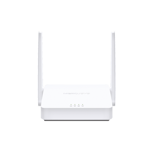 Router Wi-Fi N de 300Mbps da Mercusys, ideal para o dia-a-dia. O MW301R oferece ampla cobertura com 2 antenas de 5dBi e 4 modos de operação. - MW301R