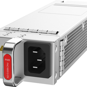 Fonte de alimentação 180W AC Huawei eKit (PAC180S12-CN). Módulo "hot-swappable" e "fanless" (silencioso) para switches S620/S530. Redundância 1+1. - PAC180S12-CN