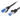 Lanberg PCF6A-10CC-0050-BK. Cabo de rede 50cm Cat.6A S/FTP. Velocidade 10 Gigabit (500MHz). Revestimento LSZH. Condutores CCA. Cor Preto. - PCF6A-10CC-0050-BK