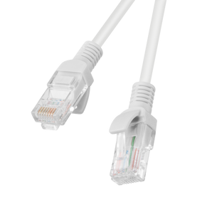 Cabo de rede (patch cord) CAT 6 Lanberg PCU6-10CC-0150-S. Cabo U/UTP (não blindado) de 1.5m (Cinzento), condutor CCA (Cobreado) e revestimento PVC. - PCU6-10CC-0150-S