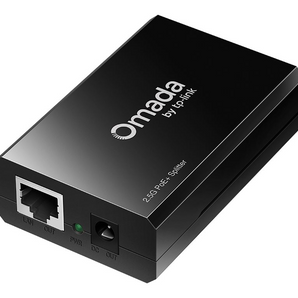 TP-Link POE260R. Splitter PoE Gigabit 2.5G. Separa dados e energia de um cabo PoE. Saída DC selecionável (12V/9V/5V). Suporta 802.3af/at. Ideal para alimentar dispositivos não-PoE até 100m. - POE260R
