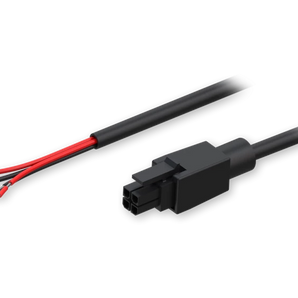 Cabo de alimentação Teltonika PR2PL15B de 1,5 m com 4 fios abertos para conector de 4 pinos. Compatível com routers e gateways Teltonika Networks. - PR2PL15B