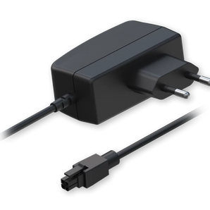 Fonte de alimentação Teltonika PR3PUEU3 (9 W) com saída de 9 V DC / 1,0 A e conector de 4 pinos. Ficha EU. - PR3PUEU3
