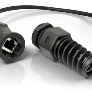 Conector RJ45 Gigabit, IP68 de 160 mm. - QRJ45