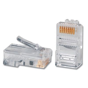FICHA CONECTOR TIPO TELEFONICO RJ 45 CAT.5E - RJ45-TD108C