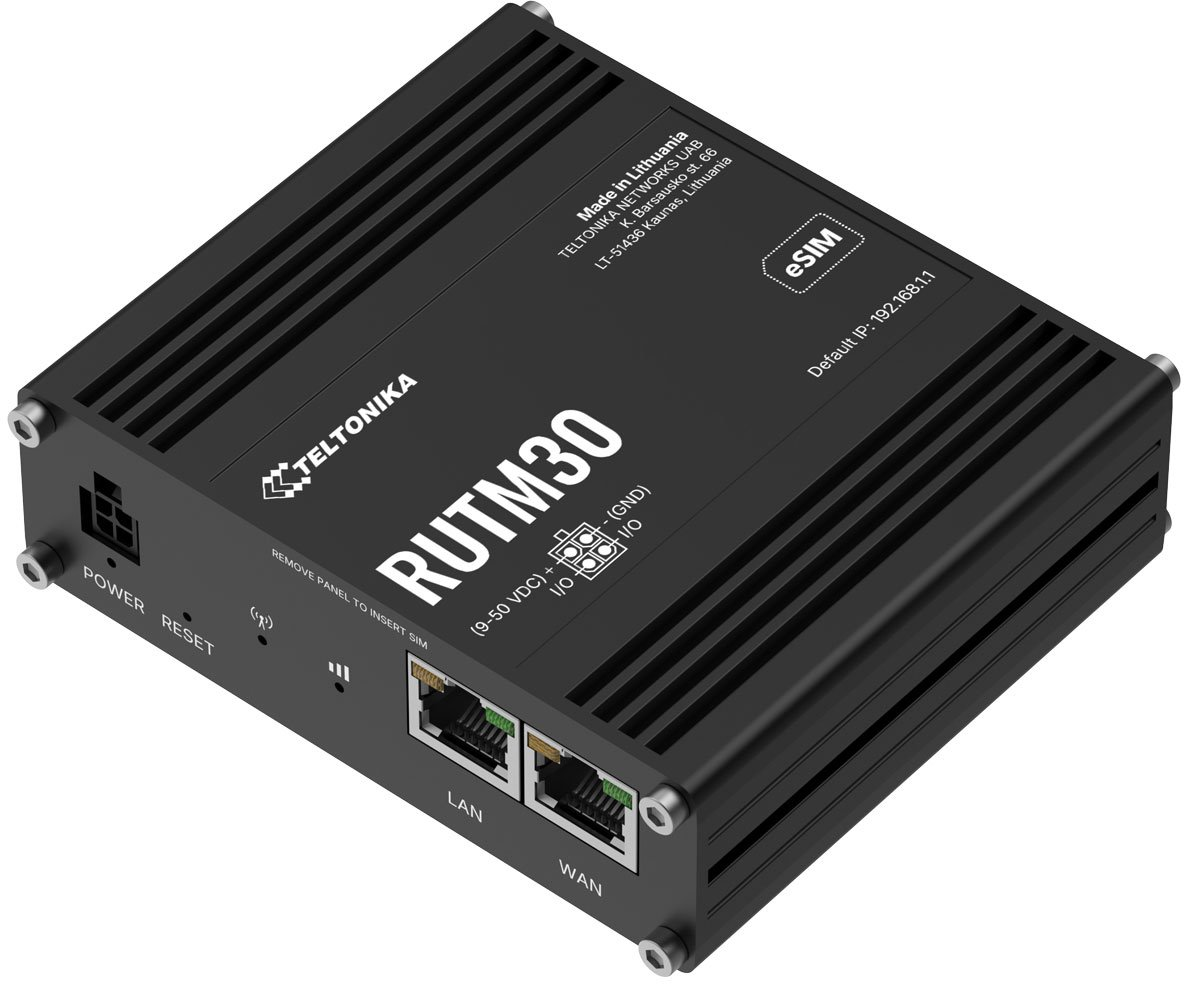 Router 5G Compacto Teltonika RUTM30 (Dual-SIM, Wi-Fi 5) – Officelan