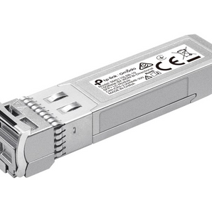 TP-Link SM5110LSB-10. Módulo Transceptor SFP+ 10 Gbps WDM (Lado B). Transmissão Bidirecional numa só fibra. TX 1270nm / RX 1330nm. Alcance 10 km. Suporta DDM. - SM5110LSB-10