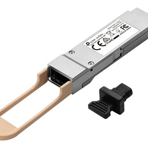 TP-Link SM9110-SR4. Transceptor Ótico QSFP28 100GBASE-SR4. Conector MTP/MPO-12. Fibra Multimodo OM3/OM4. Dual Rate 100G/40G. Alcance até 100m. Suporta DDM. - SM9110-SR4
