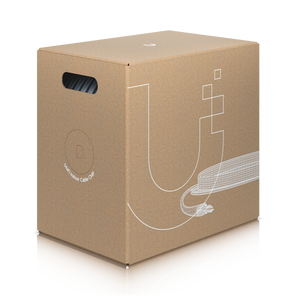 Cabo de rede Ubiquiti de Categoria 6, 23 AWG, para implementações de alta velocidade em ambientes que exigem cablagem com classificação plenum. - U-CABLE-C6-CMP