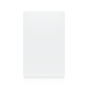 Pack de 100 cartões NFC de alta segurança (MIFARE DESFire EV3) para o sistema UniFi Access. Com encriptação multi-camada para evitar a duplicação. - UA-CARD-W-100
