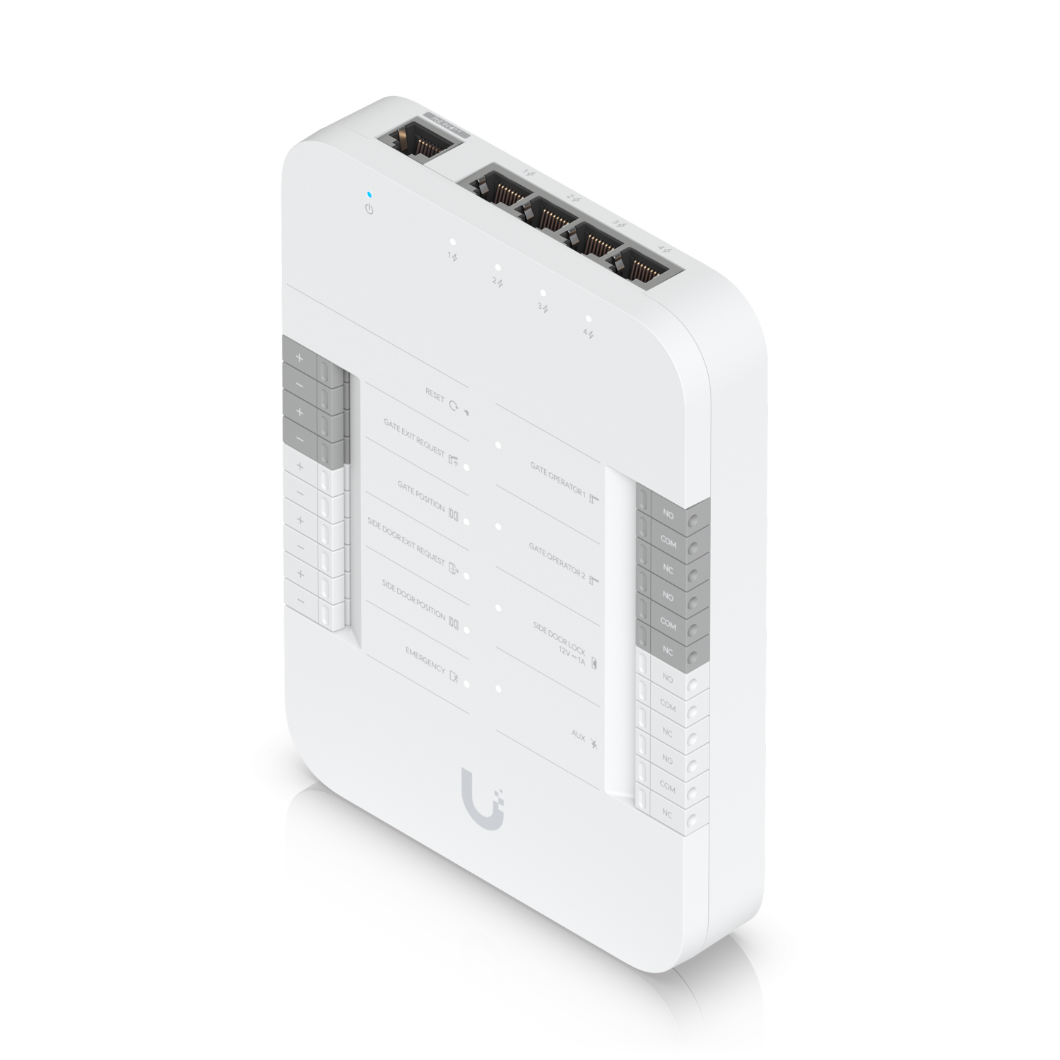 Access P UA-Hub-Gate: Hub UniFi Access p/ Portões c/ PoE Out & Relés | Officelan