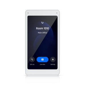 Ecrã tátil de 5" para o sistema UniFi Access. O Intercom Viewer permite-lhe ver, falar e conceder acesso a visitantes a partir de um ponto central. - UA-INTERCOM-VIEWER