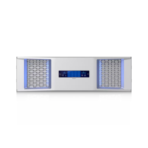 Ubiquiti UACC-3U-BEZEL. Painel frontal premium para ENVR e ENAS, equipado com ecrã tátil de 4.7", LEDs RGBW e ligação magnética Type-C.