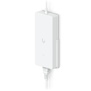 Um adaptador de corrente alterna (AC) fornece 210W a 54V DC para um switch PoE. - UACC-ADAPTER-AC-210W