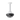 Suporte de teto estilo pendente Ubiquiti (UACC-AI-MS-4-PM-W) para a câmara UniFi AI Multi Sensor 4. Fabricado em liga de alumínio com conector roscado NPS 1.5".