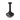 Suporte de teto estilo pendente Ubiquiti (UACC-AI-MS-4-PM-B) para a câmara UniFi AI Multi Sensor 4. Fabricado em liga de alumínio com conector roscado NPS 1.5".