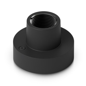 Ubiquiti UACC-G5-PTZ-PM-B. Adaptador de montagem suspensa (Pendant Mount) em preto. Para câmaras UniFi G5 PTZ e G6 PTZ. Rosca G3/4" para fixação a tubos de teto. - UACC-G5-PTZ-PM-B
