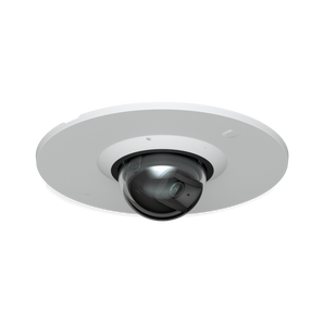 Suporte de montagem embutida (flush mount) da Ubiquiti. Ideal para encastrar câmaras UVC-G6-Dome e G6-Pro-Dome na parede ou teto. - UACC-G6-DOME-FM-W