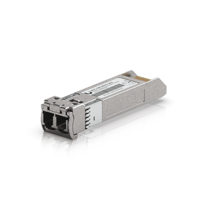 Módulo transceiver SFP+ 10G CWDM da Ubiquiti. Ideal para multiplexação de sinais ou para ligações monomodo até 20 km na janela de 1310nm. - UACC-OM-SFP10-1310