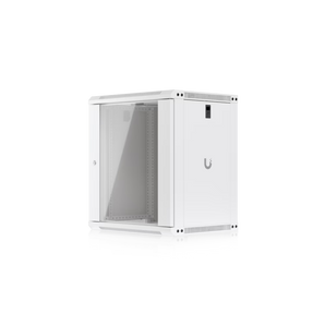 Ubiquiti UACC-RACK-12U-WALL-450-G. Bastidor de Parede 12U Compacto (Profundidade 450mm). Porta de Vidro Temperado. Ventoinhas Incluídas. Carga máx. 50kg. Para dispositivos até 325mm. - UACC-RACK-12U-WALL-450-G