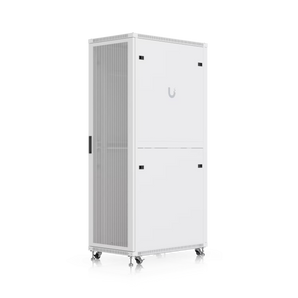 Ubiquiti UACC-Rack-42U-1000-P. Bastidor 42U com 1000mm de profundidade. Portas frontal e traseira perfuradas para fluxo de ar máximo. Entregue montado. Inclui gestão vertical de cabos. - UACC-RACK-42U-1000-P