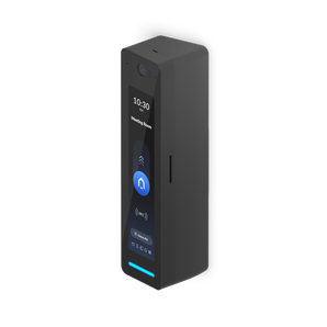 Suporte de montagem com um ângulo de 20° para os leitores UniFi Access G2-Pro e G3-Pro. Melhora a ergonomia e o ângulo de visão da câmara. Cor: Preto. - UACC-READER-PRO-AM-B