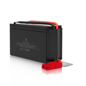 Bateria de substituição hot-swappable Ubiquiti UACC-UPS-TOWER-BATTERY para o sistema UPS-Tower. Garante manutenção contínua sem tempo de inatividade.