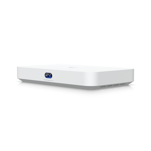 O Ubiquiti Cloud Gateway Fiber (UCG-FIBER) é um gateway de rede avançado e compacto, projetado para pequenas e médias empresas que exigem conectividade de alta velocidade e gestão centralizada através da plataforma UniFi. Integrando uma porta SFP+ pa