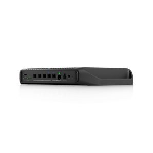Ubiquiti UCG-INDUSTRIAL. Cloud Gateway robusto (Fanless) com portas 10G SFP+ e 10GbE. Switch integrado de alta densidade PoE+++ (350W) e Wi-Fi 7. Suporta toda a suite UniFi. - UCG-INDUSTRIAL