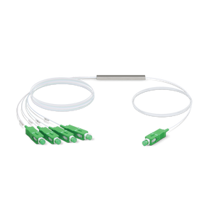 O splitter de fibra ótica transporta dados do cabo de longo alcance de um OLT de fibra e partilha-os com vários ONUs de fibra - UF-SPLITTER-4