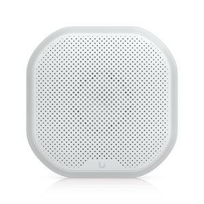 Sirene para todos os climas (IP56) com um alarme de 110 dB e iluminação LED de emergência. A UP-Siren-PoE integra-se com o UniFi Protect para uma dissuasão ativa. - UP-SIREN-POE
